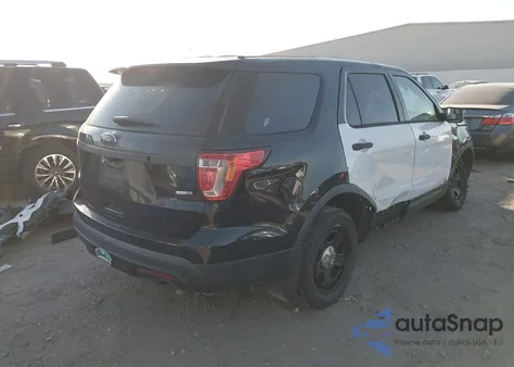 2017 Ford Police Interceptor from USA, damaged, VIN 1FM5K8AR3HGD57991